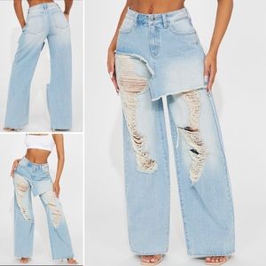 Wide Leg Jeans